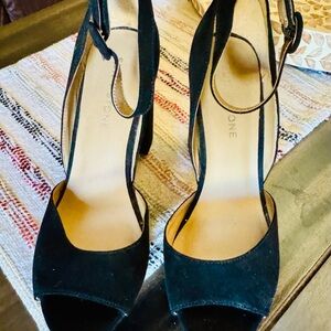 Sun + Stone Black Women's Heels